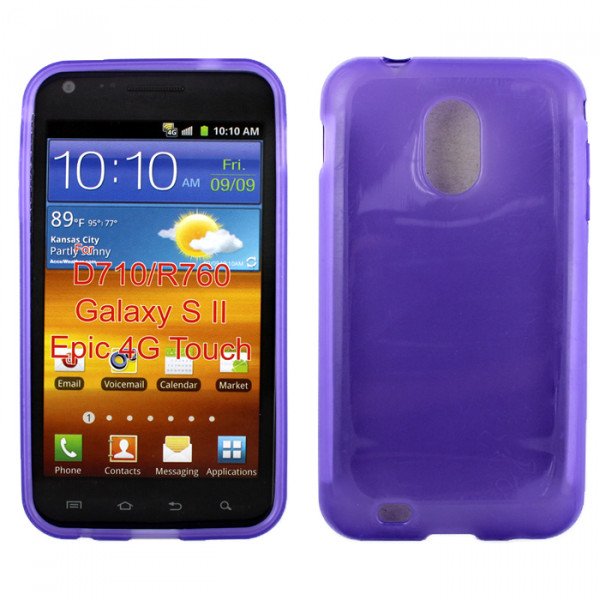 Wholesale Galaxy S2 D710 TPU Gel Case (Purple)